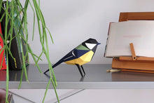 Load image into Gallery viewer, Great Tit - Bird 3D Paper Figure By Plego
