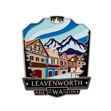 Load image into Gallery viewer, Leavenworth Washington - Enamel Magnet
