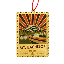 Load image into Gallery viewer, Mount Bachelor - Postcard Ornament
