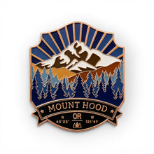 Load image into Gallery viewer, Mount Hood, Oregon - Enamel Magnet
