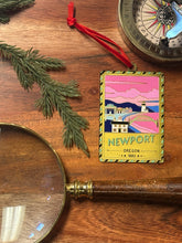 Load image into Gallery viewer, Newport, Oregon - Postcard Ornament
