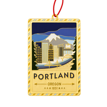 Load image into Gallery viewer, Portland - Postcard Ornament
