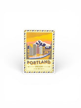 Load image into Gallery viewer, Portland, Oregon - Vinyl Postcard Sticker
