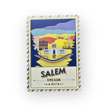 Load image into Gallery viewer, Salem - Oregon - Postcard - Textured Foil
