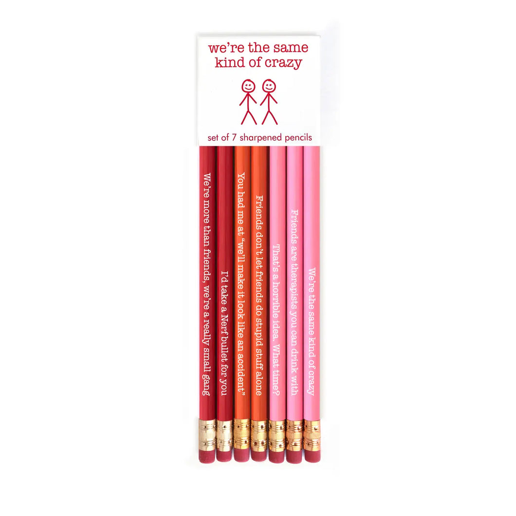 Same Kind of Crazy Pencil Set