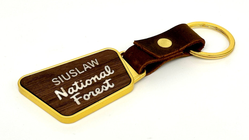 Siuslaw National Forest Keychain
