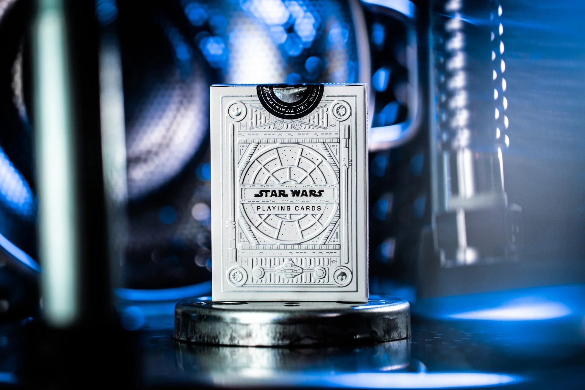 star wars holographic playing cards Star Wars Playing Cards - Silver Edition
