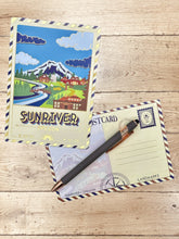 Load image into Gallery viewer, Sunriver, Oregon - Postcard - Textured Foil
