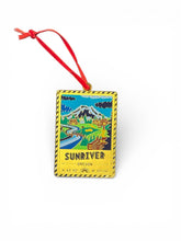 Load image into Gallery viewer, Sunriver - Postcard Ornament

