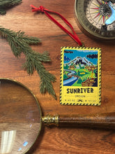 Load image into Gallery viewer, Sunriver - Postcard Ornament
