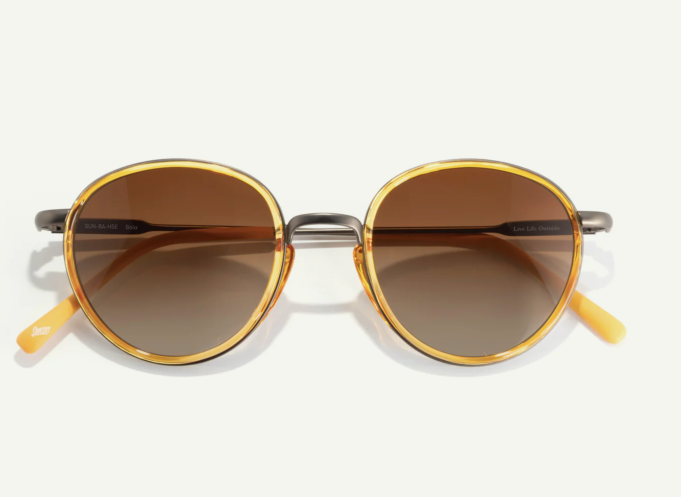 Sunski - Sunglasses - Baia - Honey Sepia – Landmarks Unlimited