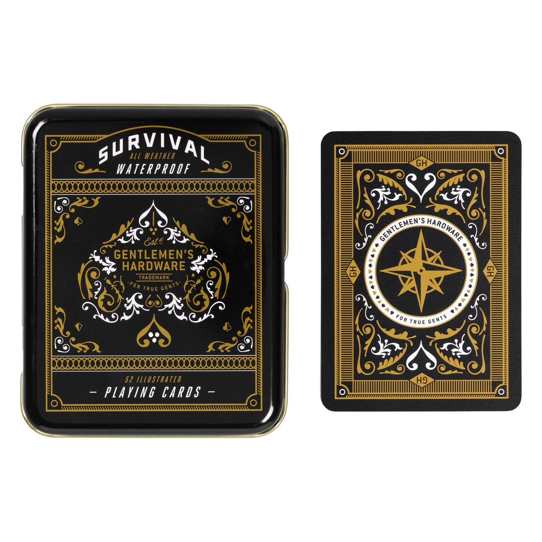 Survival Playing Cards - Gentlemen's Hardware