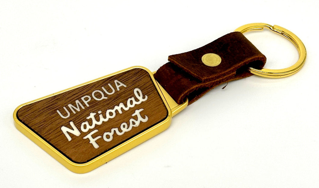 Umpqua National Forest Keychain