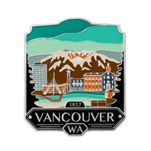 Load image into Gallery viewer, Vancouver Washington - Enamel Magnet
