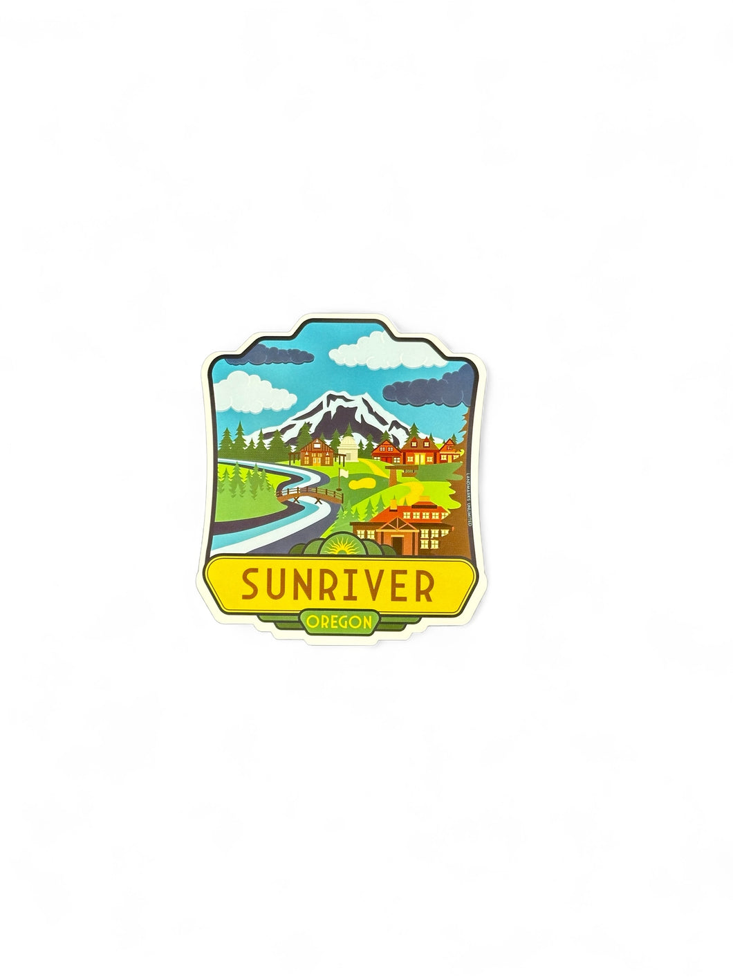 Sunriver - Small Sticker