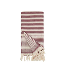 Load image into Gallery viewer, Andalusya Turkish Towels Summer Bath Beach Pool Terrybacking: Egean Blue
