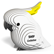 Load image into Gallery viewer, EUGY Cockatoo 3D Puzzle
