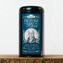 Load image into Gallery viewer, The Picture of Earl Grey - Oscar Wilde Loose Tea Tin: Black
