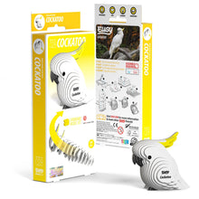 Load image into Gallery viewer, EUGY Cockatoo 3D Puzzle
