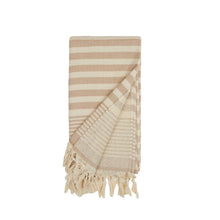 Load image into Gallery viewer, Andalusya Turkish Towels Summer Bath Beach Pool Terrybacking: Mustard
