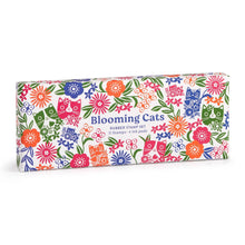 Load image into Gallery viewer, Blooming Cats Rubber Stamp Set
