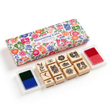 Load image into Gallery viewer, Blooming Cats Rubber Stamp Set
