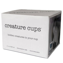 Load image into Gallery viewer, Ceramic BULL Surprise Mug Gift (11 oz. - Olive Brown) : White
