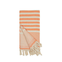 Load image into Gallery viewer, Andalusya Turkish Towels Summer Bath Beach Pool Terrybacking: Egean Blue
