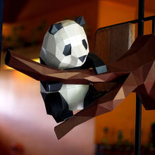 Load image into Gallery viewer, Panda &amp; Branch Animal PaperCraft Origami Wall Art (Copy)
