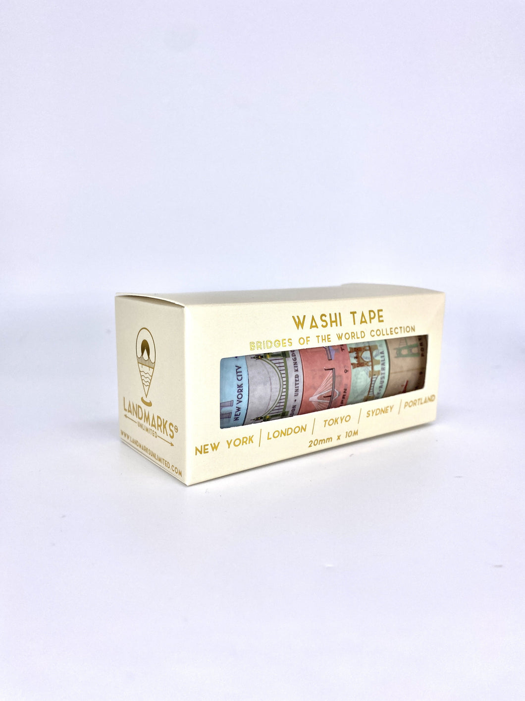 Washi Tape  - Bridges of the World Collection