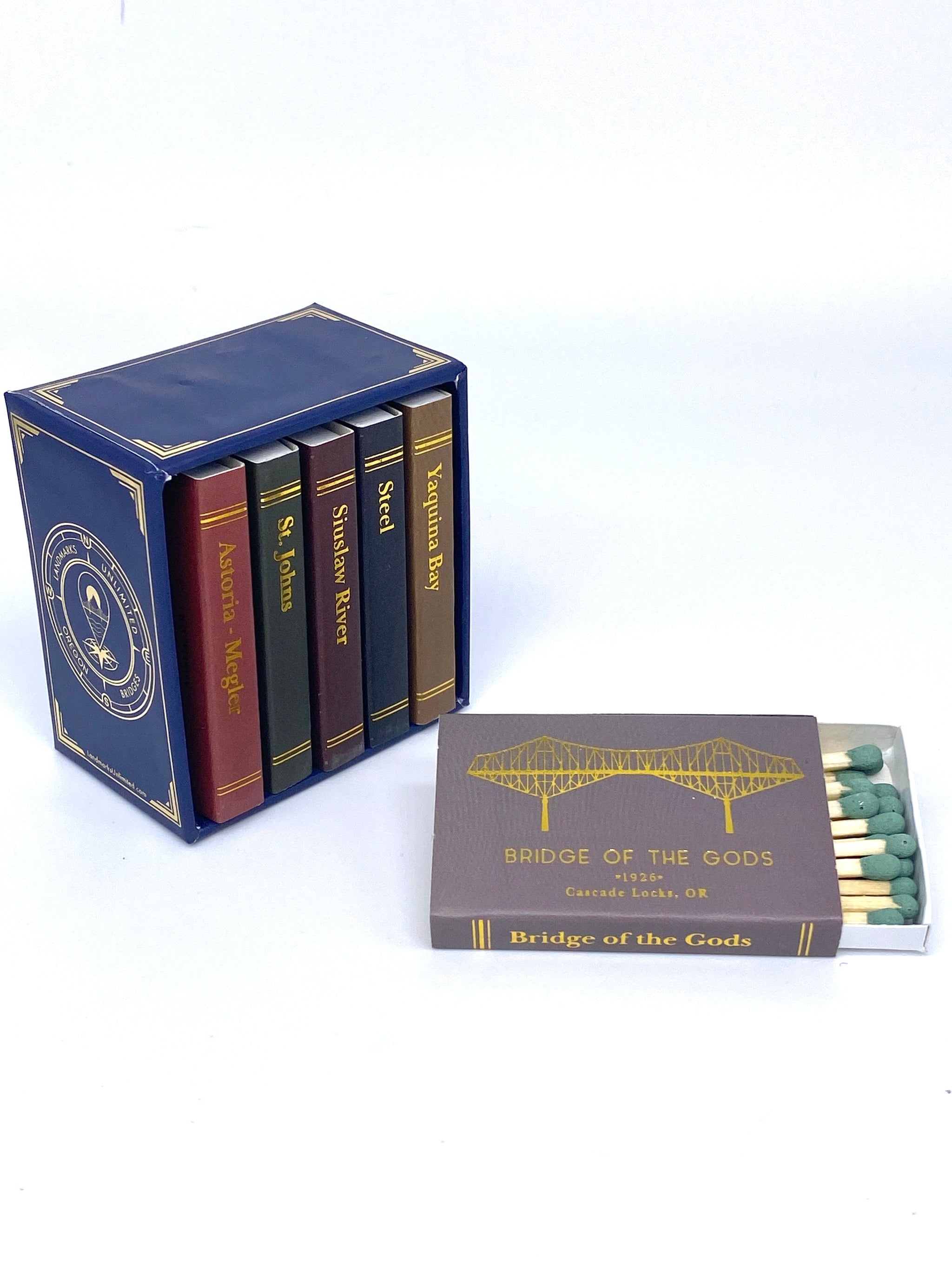 Bridges of Oregon - Matchbook Collection – Landmarks Unlimited