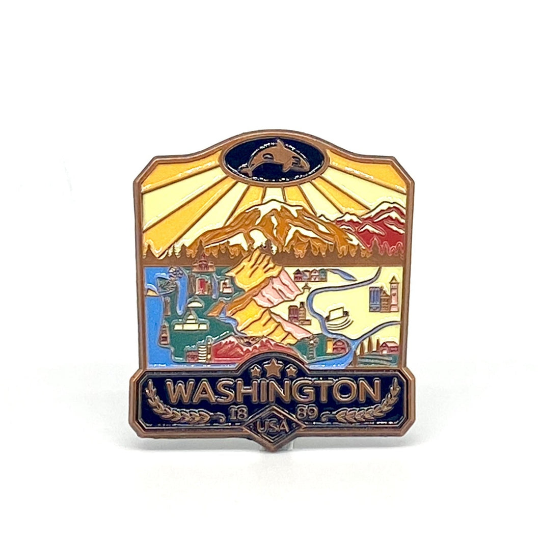 State of Washington Washington - Enamel Pin