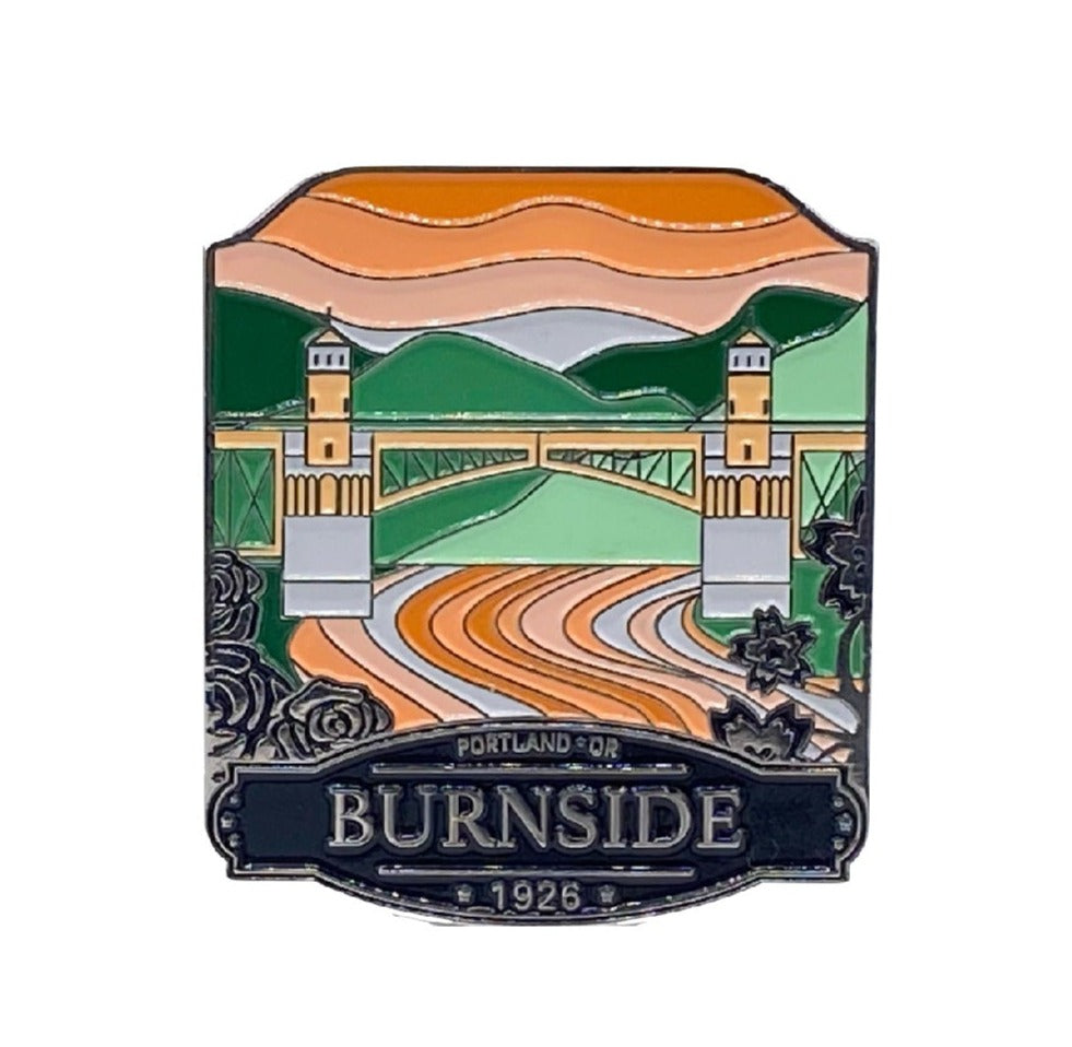 Burnside Bridge - Enamel Pin