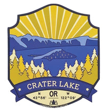 Load image into Gallery viewer, Crater Lake - 4&quot; Vinyl Sticker

