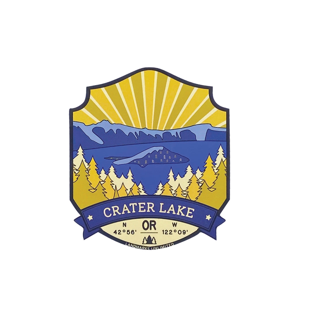 Crater Lake - 2.5” Vinyl Sticker