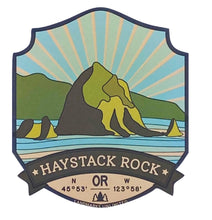Load image into Gallery viewer, Haystack Rock - 4&quot; Vinyl Sticker
