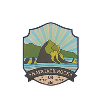 Load image into Gallery viewer, Haystack Rock - 2.5” Vinyl Sticker
