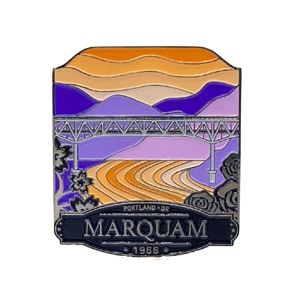 Marquam Bridge - Enamel Pin