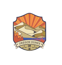 Load image into Gallery viewer, Oregon Dunes - 2.5” Vinyl Sticker
