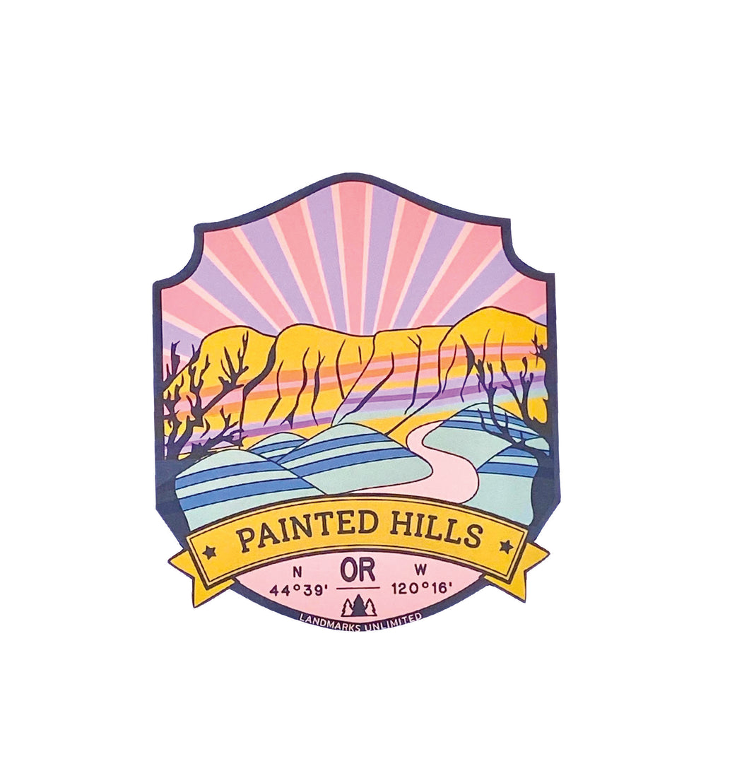 Painted Hills -  2.5” Vinyl Sticker