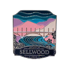 Load image into Gallery viewer, Sellwood Bridge - Enamel Pin
