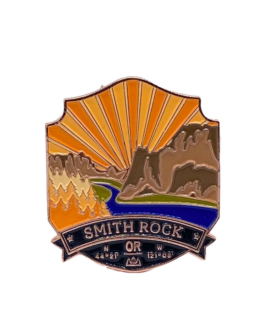Smith Rock - Enamel Pin