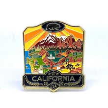 Load image into Gallery viewer, State of California - Enamel Magnet
