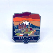 Load image into Gallery viewer, Tacoma Washington - Enamel Magnet
