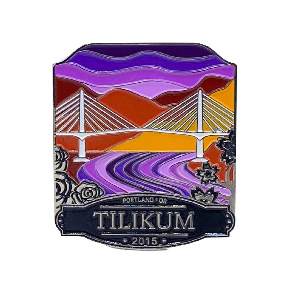 Tilikum Bridge - Enamel Pin