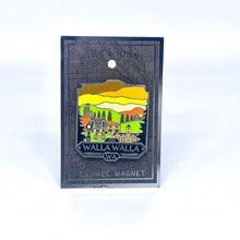 Load image into Gallery viewer, Walla Walla Washington - Enamel Magnet
