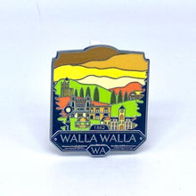 Load image into Gallery viewer, Walla Walla Washington - Enamel Magnet
