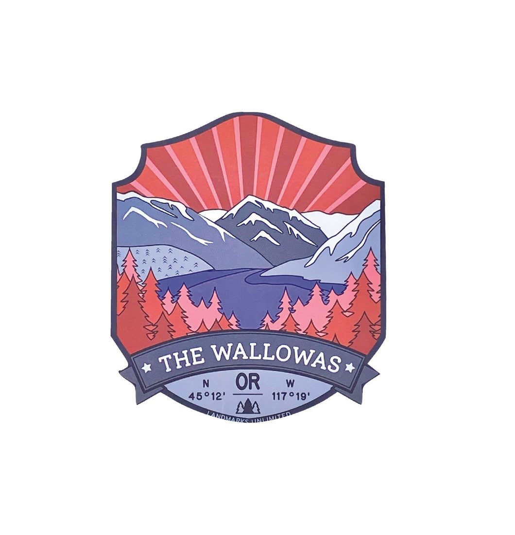 Wallowas - 2.5” Vinyl Sticker