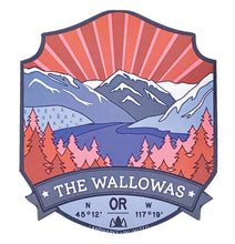 Load image into Gallery viewer, Wallowas - 4&quot; Vinyl Sticker
